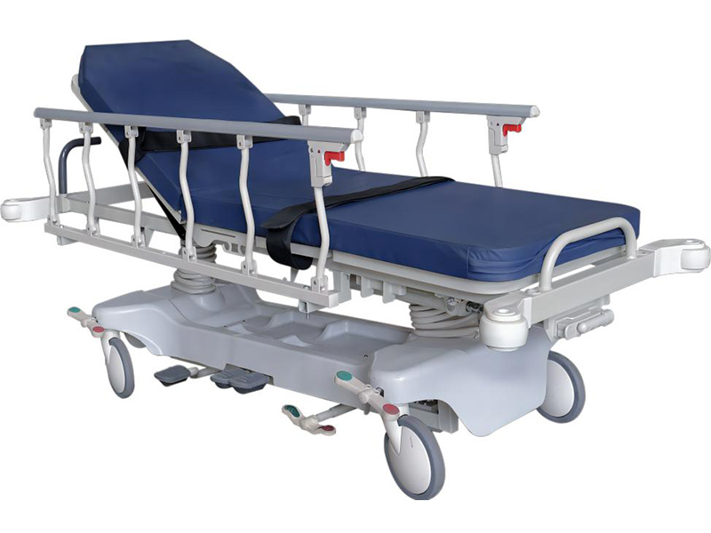 豪华合金护栏液压转运车