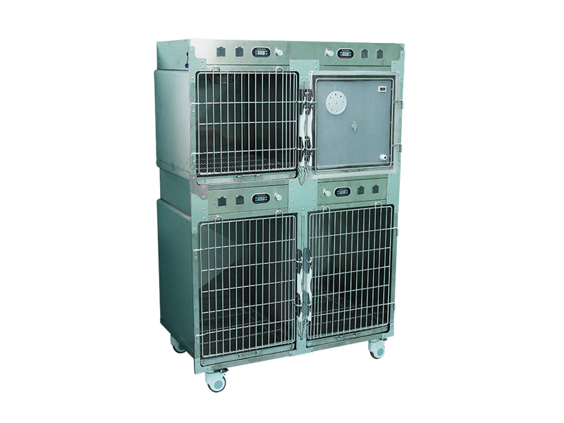 红外保温四位犬笼